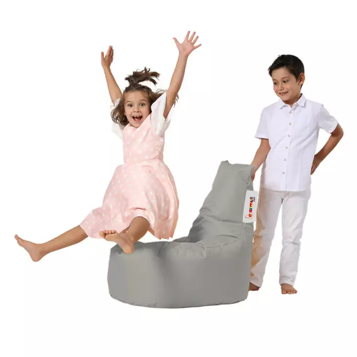 Sittsäck Atelier del Sofa Baton Fume Polyester 70x70 cm - Saccosäckar - 8683743038831 - 1