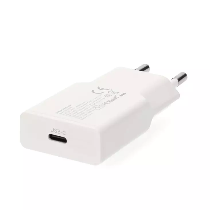 Väggladdare | 20 W | GaN | PD3.0 | 1.67 A / 2.22 A / 3.0 A | Antal utgångar: 1 | USB-C | Automatiskt val av Spänning | Vit - Nätladdare - 5412810475131 - 1