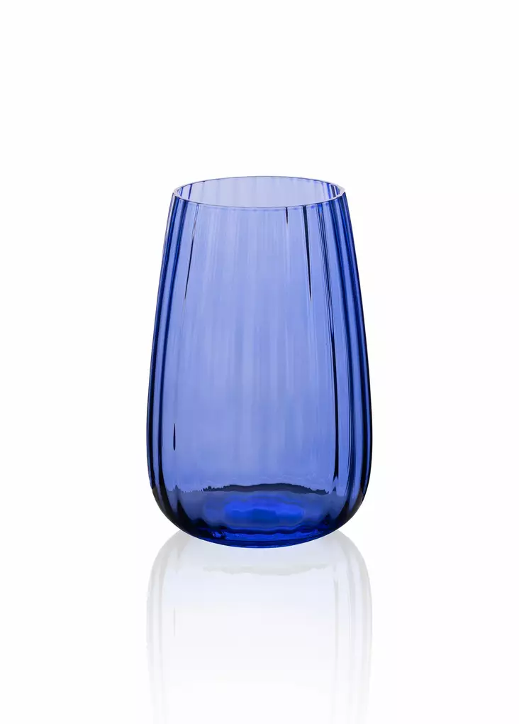 Glas Hermia Blå Glas 600 ml - Dricksglas - 8684283559251 - 1