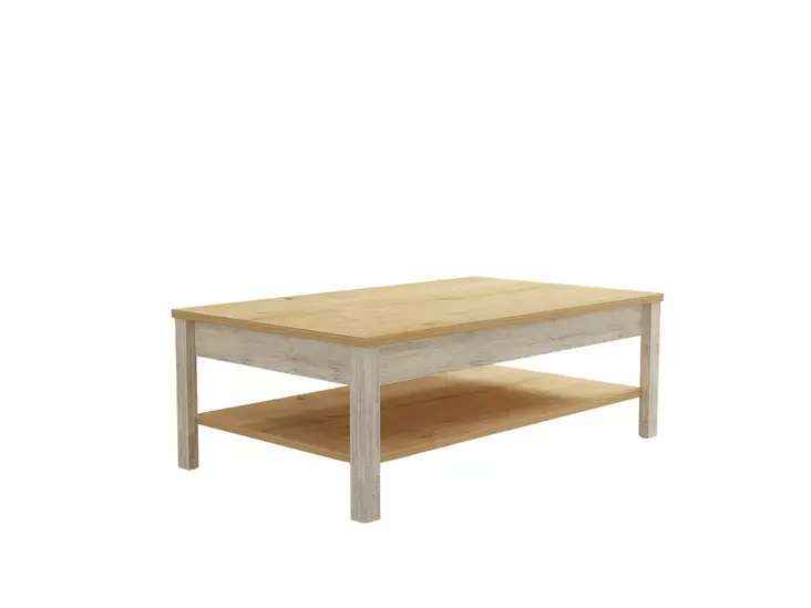 Soffbord Hanah Home Moli Safir Vit Spånskiva 100x35x60 cm - Soffbord - 8683342049931 - 1