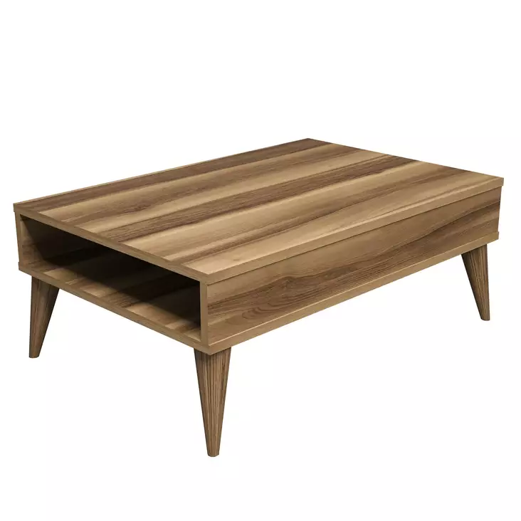 Soffbord Hanah Home Best Valnöt Spånskiva 90x34,6x60 cm - Soffbord - 8681875827941 - 1