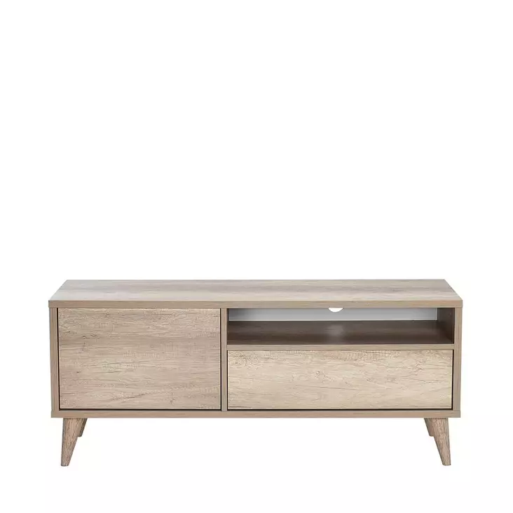 TV-bänk Hanah Home Tvr311Tt Light Walnut Spånskiva 120x50x40 cm - TV-bänkar - 8684283505791 - 1
