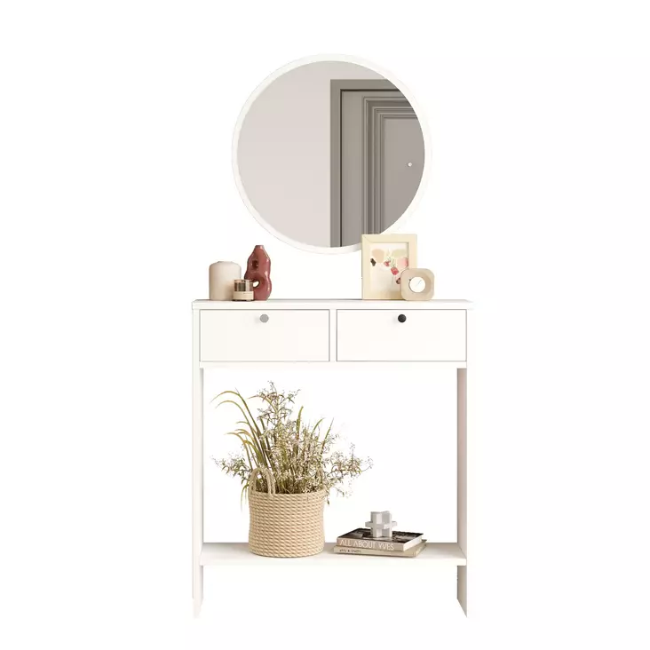 Sideboard Hanah Home Lr1 White Spånskiva 80,4x90x24,2 cm - Möbler - 8683742125631 - 1