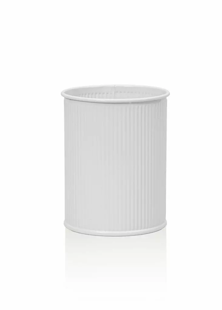 Bestickhållare Hermia Vit Galvaniserad Metall 10x10 cm - Bestick och serveringsredskap - 8684283609871 - 1