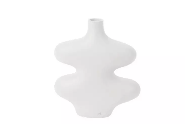 Vas Aberto Design CY0091 Vit Keramik 19x5x21 cm - Hängande blomkrukor och vaser - 8684282978831 - 1