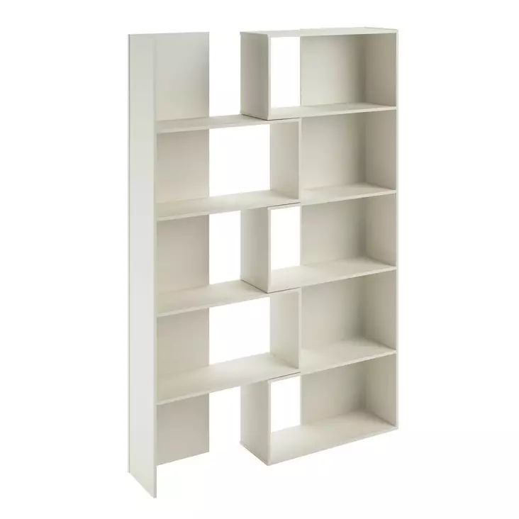 Bokhylla Hanah Home White Spånskiva 140x180x29,5 cm - Bokhyllor - 8681181980491 - 1
