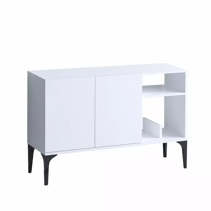 Konsolbord Hanah Home Galaxy Dec0075 Vit Spånskiva 120x80x40 cm - Byråer och skåp - 8683743015931 - 1