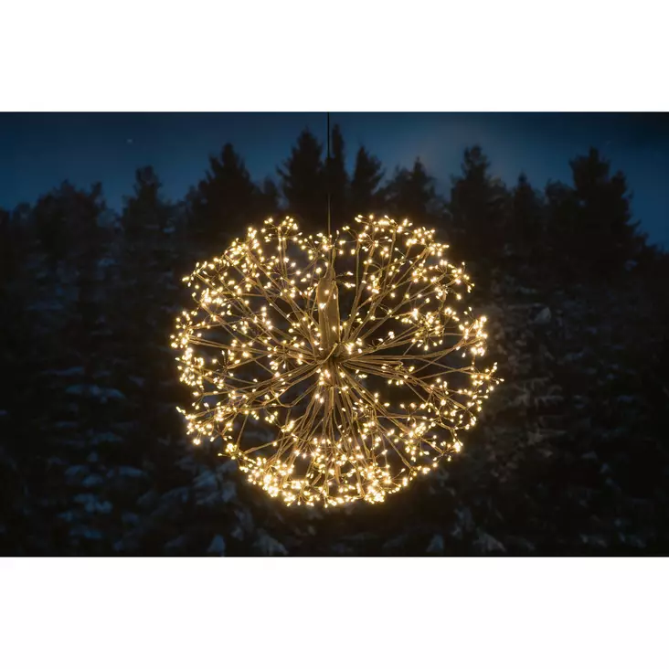 Valopallo 1080 micro-LED lämminvalkoinen - Ljussmycken och ljusfigurer - 6410416403441 - 1