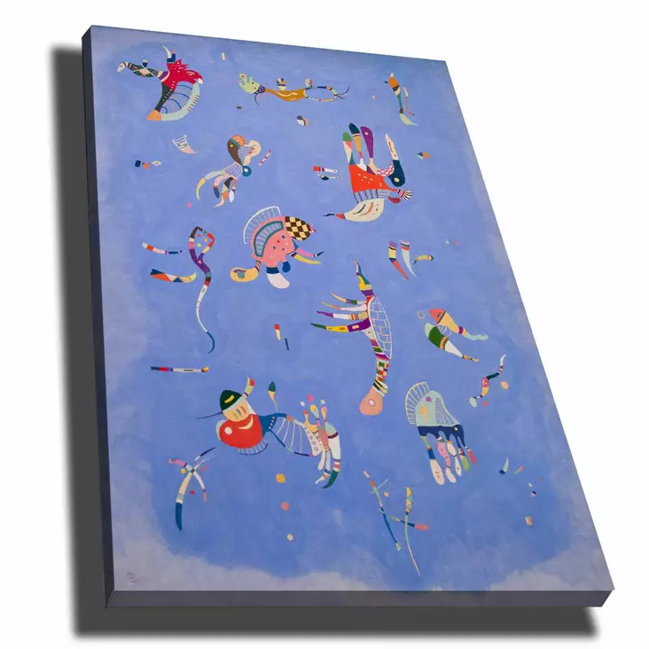 Canvastavla Wallity Flerfärgad Canvas 70x100 cm - Tavlor och ramar - 8683342781701 - 1
