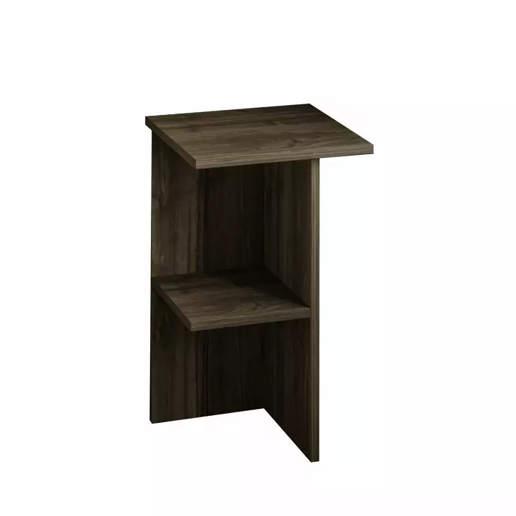 Sängbord Hanah Home Leray Valnöt Spånskiva 36x60x36 cm - Nattduksbord - 8684283735181 - 1