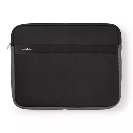Notebook Väska | 13 - 14 " | Neopren | Antracit / Svart | 20 mm | 270 mm | 335 mm - Datorväskor och ryggsäckar - 5412810287062 - 1