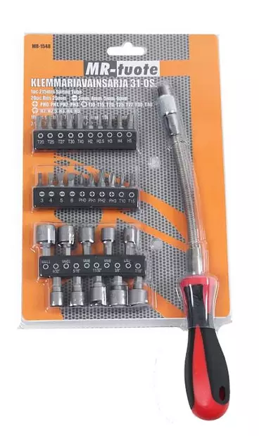 Slangklammermejsel sats 31-delar - Andra handverktyg - 6430032153322 - 1