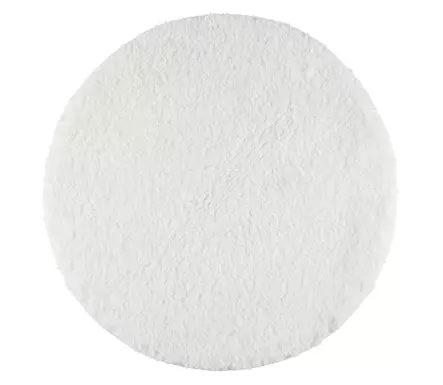 Kylpyhuoneenmatto Solid 70 cm valkoinen - Badrumsmattor och våtrumsmattor - 6410416053882 - 1