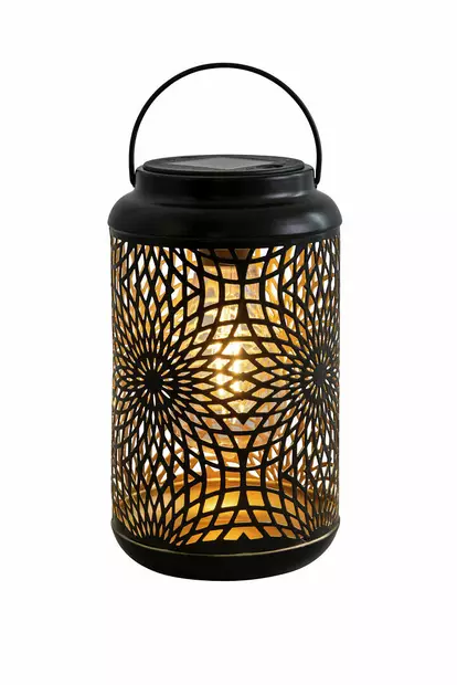 Lyhtyvalaisin Sole Solar K. 21,5 cm - Solcellslampor - 6435200285782 - 1