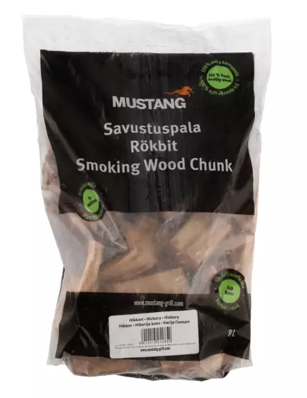 Mustang savustuspala hikkori 8 L=20 - Grilltillbehör - 6410413242852 - 1