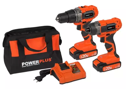 Porakone ja Iskuruuvinvaannin sarja - Batteriverktyg - 5400338076992 - 1