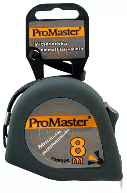 Måttband 8 m Promaster - Mått och vattenpass - 6420286000152 - 2
