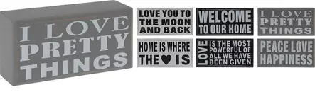 Sisustuspalikka tekstill=C3=A4=20 - Dekorationer, prydnadsföremål - 8718158691552 - 1