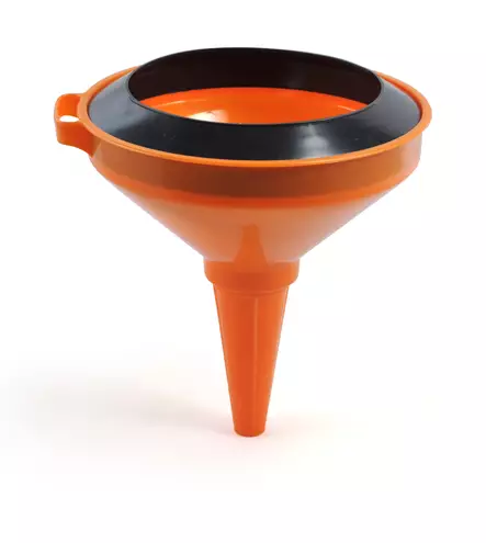 Tratt med sil och stänkskydd 20 cm - Karaffer och trattar - 6416061007522 - 1