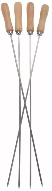 Varrastikut 4 kpl - Grilltillbehör - 8719202875492 - 1