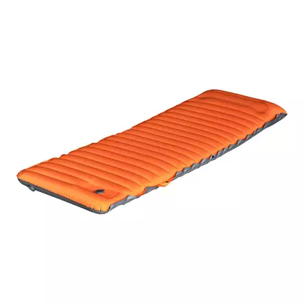 Makuualusta ilmatäytteinen 185x70 Comfort Retki oranssi - Paksu retkipatja sisäänrakennetulla pumpulla ja tyynyllä - Liggunderlag och sittunderlag - 6418536036952 - 2