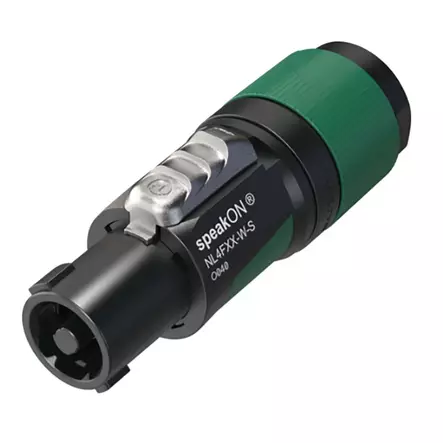 4-polig speakON-kabelanslutning, skruvplint, dragavlastning av chuck-typ för kabeldiametrar 6 till 12 mm - Nedis produkter - 7613187017612 - 15