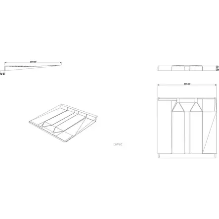 Droppbricka för diskmaskin 60 cm - Nedis produkter - 7392832003032 - 20
