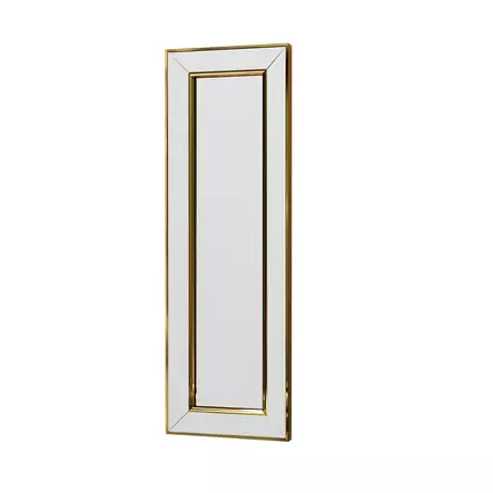 Spegel Hanah Home Carlos Guld Mdf 30x90x3,2 cm - Speglar - 8683743822942 - 1