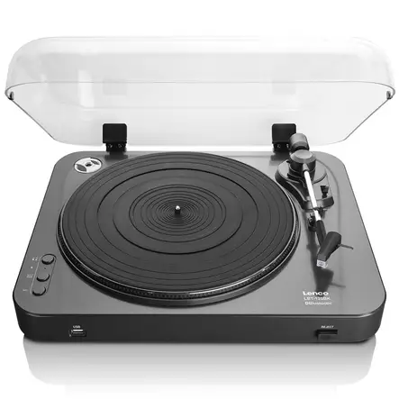Skivspelare med direktkodning och Bluetooth® Black - Skivspelare och nålar - 8711902039822 - 10