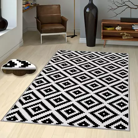 Matta Conceptum Eexfab842 Flerfärgad Polyester 80x120 cm - Små mattor och gångmattor - 8682870073562 - 2