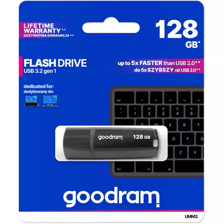USB-minne UMM3 128 GB - USB-minnen - 5908267920992 - 2