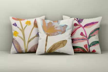 Kuddfodral Set Aberto Design Asr_plw25 Flerfärgad Polybomull 43x43 cm - Prydnadskuddar - 8684283661312 - 2