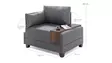 Fåtölj Atelier del Sofa Fly Antracit Polyester och Bomull 100x75x80 cm - Soffor - 8682870869172 - 8