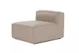 Fåtölj Atelier del Sofa Fora O1 Brun Linne 83x105x66 cm - Soffor - 8684282422372 - 2
