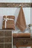 Handdukset Mijölnir Brun 100% Bomull 50x70 cm & 90x160 cm - Handdukar - 8684283346462 - 1