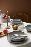 Matsservis Hermia Grå Porslin 12 Delar - Serveringsfat - 8684283683932 - 2