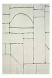 Matta Conceptum Jung 7183 Krämvit Polyester 160x230 cm - Stora och medelstora mattor - 8684282264002 - 1