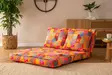 2-sits bäddsoffa Atelier del Sofa Taida Multicolor Patchwork Digitaltyg 185x120x cm - Bäddsoffor - 8683342978002 - 4