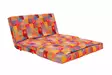 2-sits bäddsoffa Atelier del Sofa Taida Multicolor Patchwork Digitaltyg 185x120x cm - Bäddsoffor - 8683342978002 - 7
