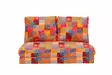 2-sits bäddsoffa Atelier del Sofa Taida Multicolor Patchwork Digitaltyg 185x120x cm - Bäddsoffor - 8683342978002 - 5
