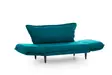 2-sits bäddsoffa Atelier del Sofa Vino Petrolgrön Linne 150x60x85 cm - Bäddsoffor - 8681875833942 - 6