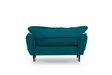 2-sits bäddsoffa Atelier del Sofa Vino Petrolgrön Linne 150x60x85 cm - Bäddsoffor - 8681875833942 - 12