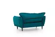 2-sits bäddsoffa Atelier del Sofa Vino Petrolgrön Linne 150x60x85 cm - Bäddsoffor - 8681875833942 - 13
