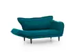 2-sits bäddsoffa Atelier del Sofa Vino Petrolgrön Linne 150x60x85 cm - Bäddsoffor - 8681875833942 - 8