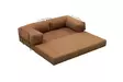 3-sits soffa Atelier del Sofa Comfort Brun Chenille 190x95x75 cm - Soffor - 8684283436262 - 11