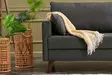 3-sits bäddsoffa Atelier del Sofa Bella Antracit Polyester 208x81x85 cm - Bäddsoffor - 8682870815582 - 5