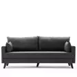 3-sits bäddsoffa Atelier del Sofa Bella Antracit Polyester 208x81x85 cm - Bäddsoffor - 8682870815582 - 1