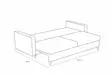 3-sits bäddsoffa Atelier del Sofa Eva Antracit Polyester 210x90x82 cm - Bäddsoffor - 8683743274352 - 11