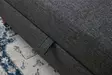 3-sits bäddsoffa Atelier del Sofa Eva Antracit Polyester 210x90x82 cm - Bäddsoffor - 8683743274352 - 5
