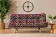 3-sits bäddsoffa Atelier del Sofa Misa Multicolor Mjuk Lättskött Tyg 175x110x40 cm - Bäddsoffor - 8683342977982 - 3